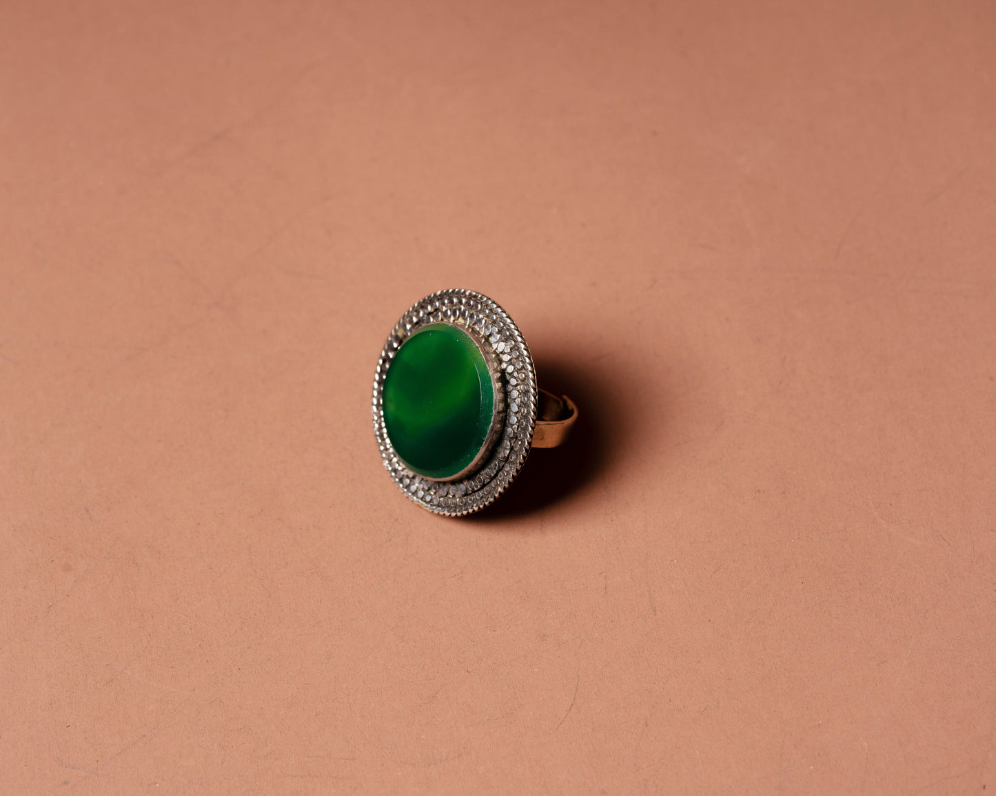 TAAJ0027 - vintage metal ring by Tarana Accessories, handcrafted jewellery