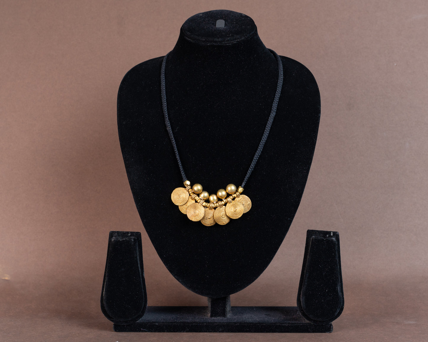 TAB00005 - vintage brass necklace by Tarana Accessories, handcrafted jewellery