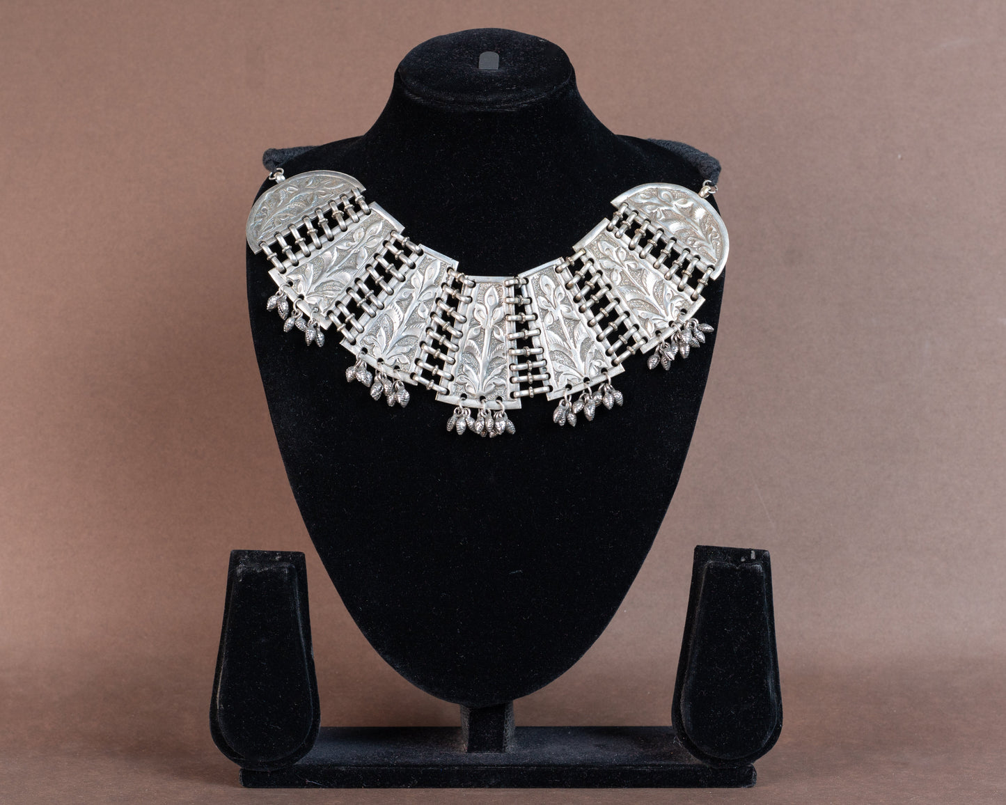 TAGS0002 - vintage german silver necklace by Tarana Accessories, handcrafted jewellery