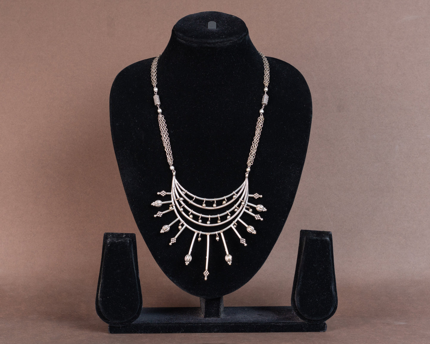 TAGS0005 - vintage german silver necklace by Tarana Accessories, handcrafted jewellery
