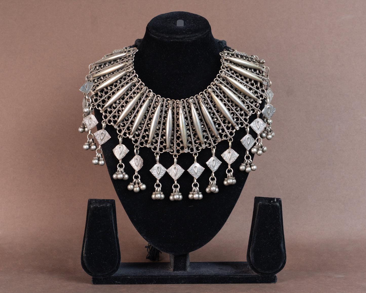 TAGS0011 - vintage german silver necklace by Tarana Accessories, handcrafted jewellery