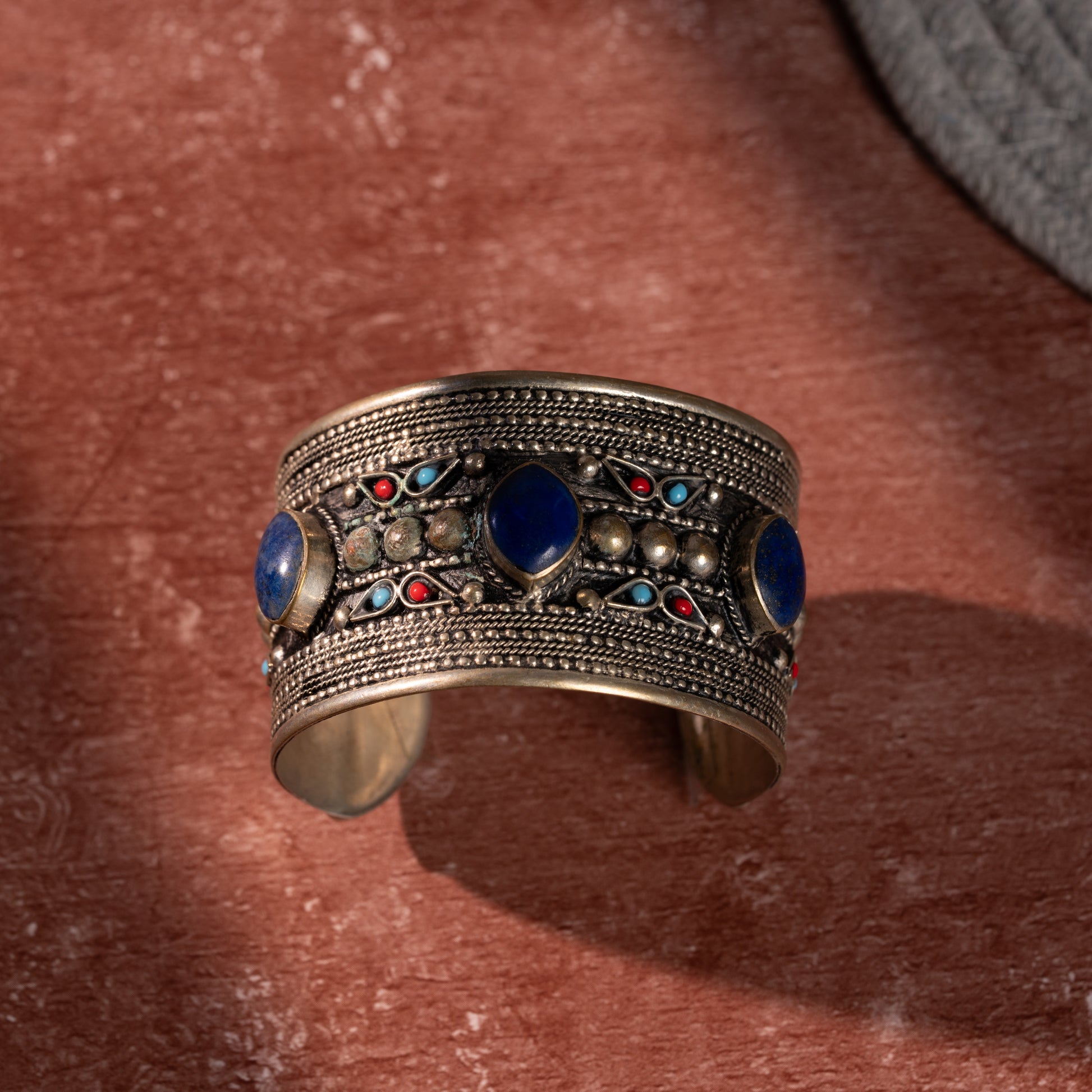 TAAJ0003 - vintage metal bracelet by Tarana Accessories, handcrafted jewellery