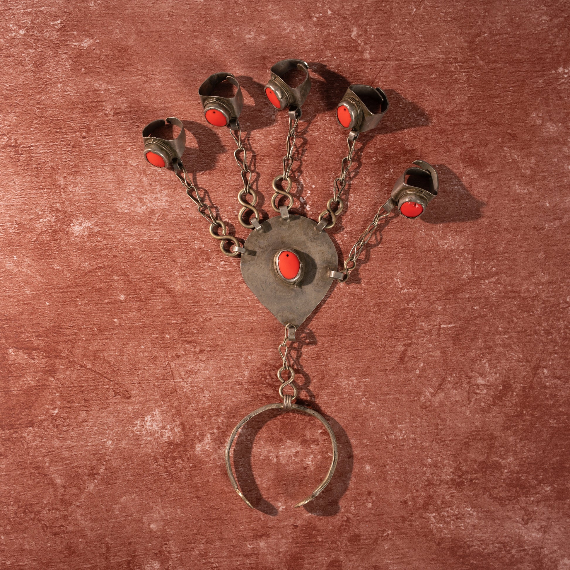 TAAJ0007 - vintage metal bracelet by Tarana Accessories, handcrafted jewellery
