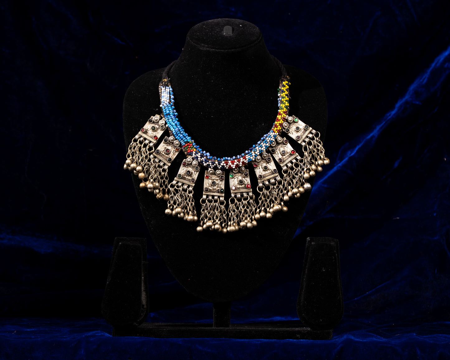 TAAJ0017 - vintage metal necklace by Tarana Accessories, handcrafted jewellery
