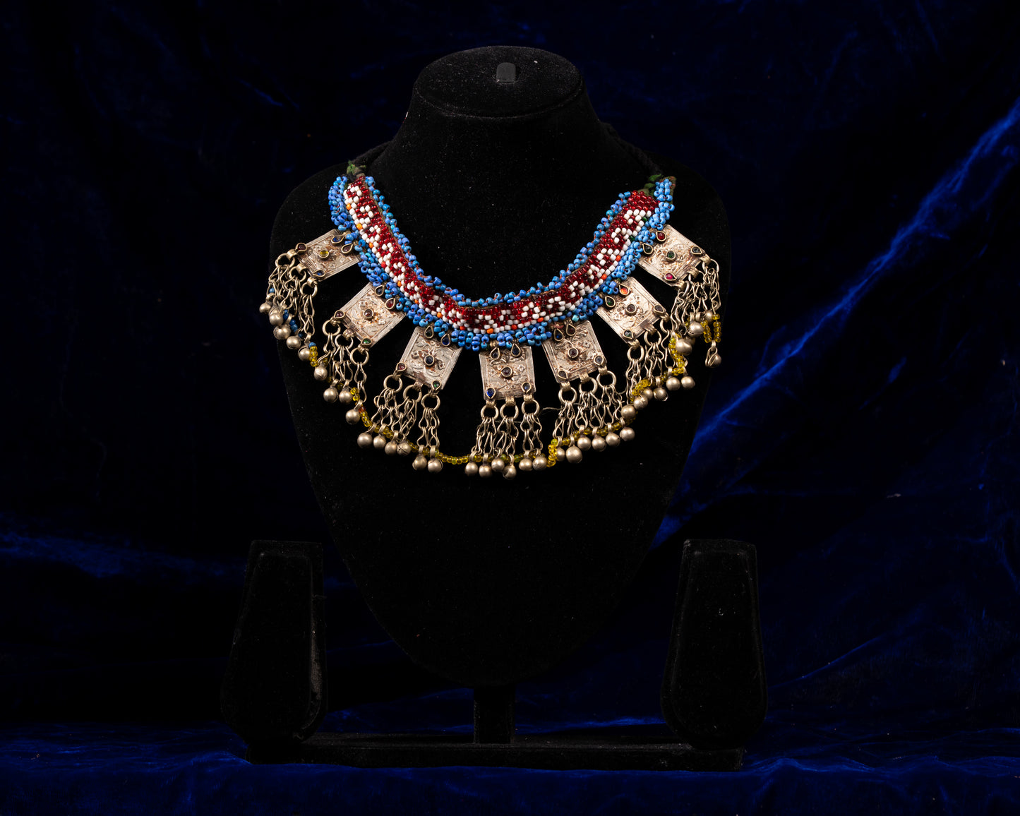 TAAJ0018 - vintage metal necklace by Tarana Accessories, handcrafted jewellery