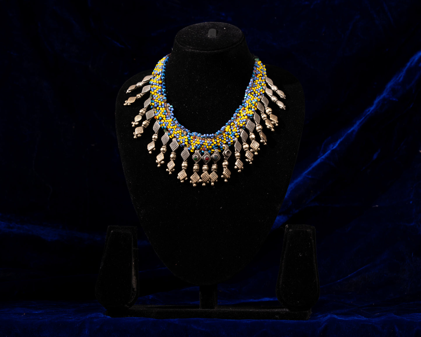 TAAJ0019 - vintage metal necklace by Tarana Accessories, handcrafted jewellery