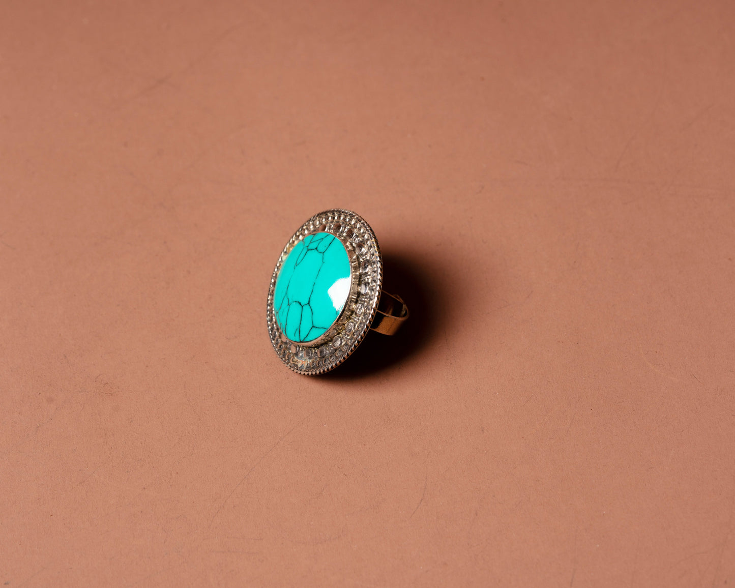 TAAJ0028 - vintage metal ring by Tarana Accessories, handcrafted jewellery