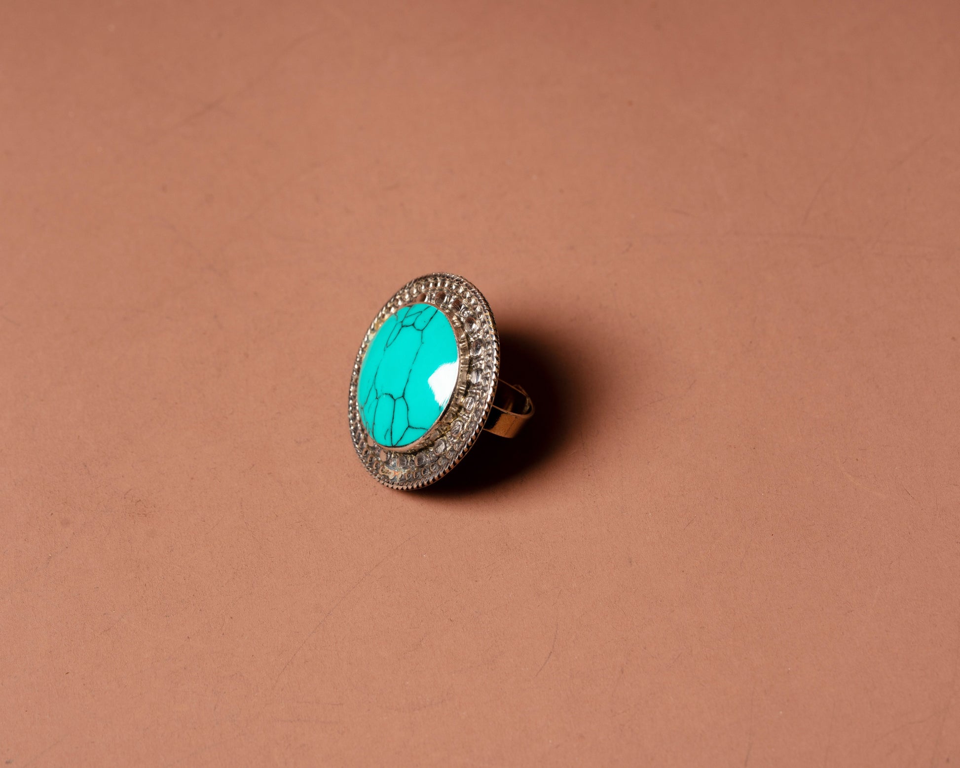 TAAJ0028 - vintage metal ring by Tarana Accessories, handcrafted jewellery
