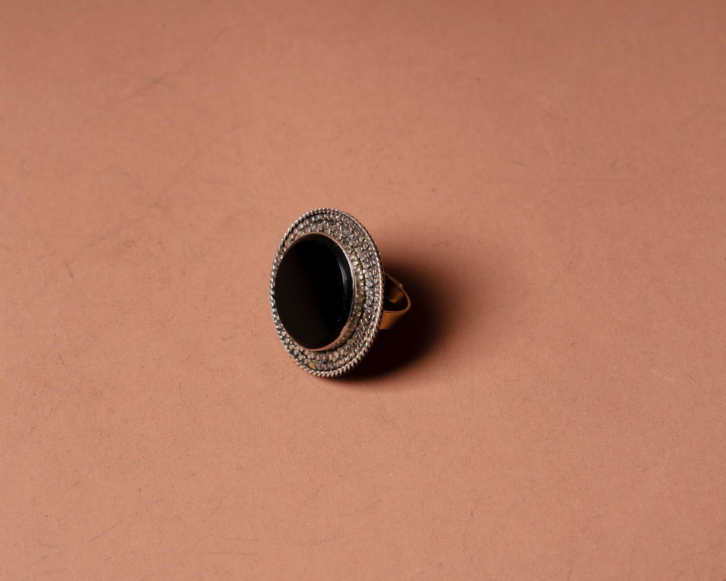 TAAJ0029 - vintage metal ring by Tarana Accessories, handcrafted jewellery