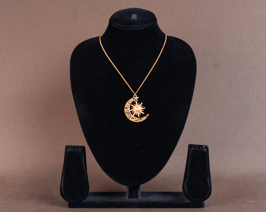TAB00001 - vintage brass necklace by Tarana Accessories, handcrafted jewellery