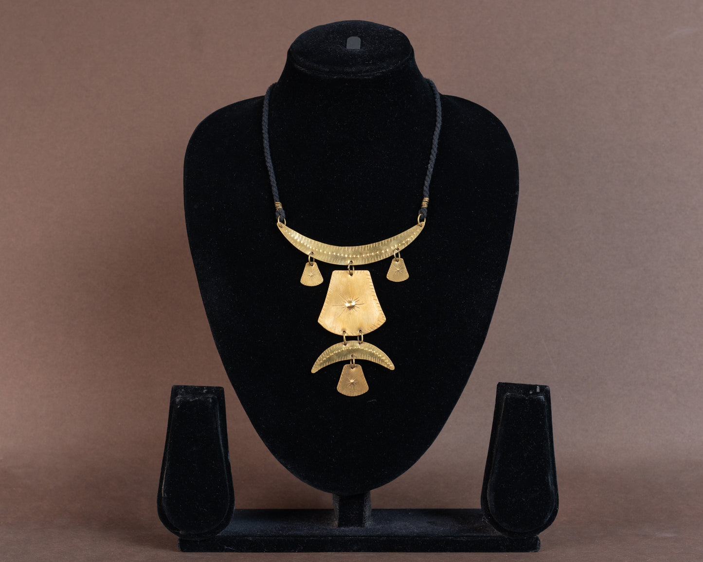 TAB00002 - vintage brass necklace by Tarana Accessories, handcrafted jewellery