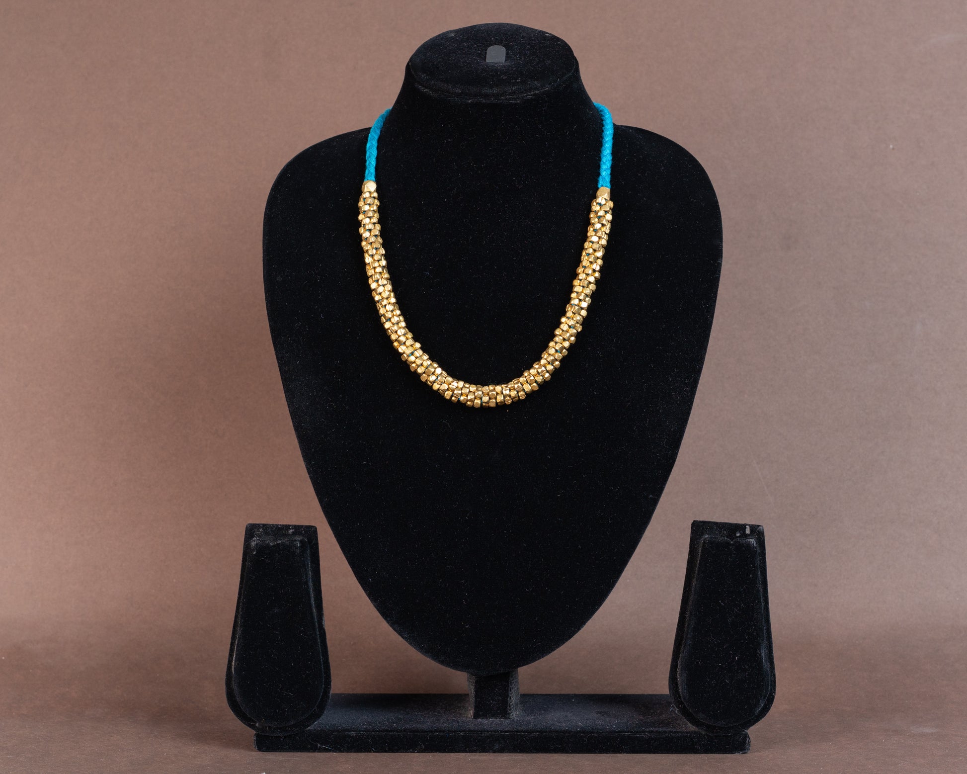 TAB00006 - vintage brass necklace by Tarana Accessories, handcrafted jewellery