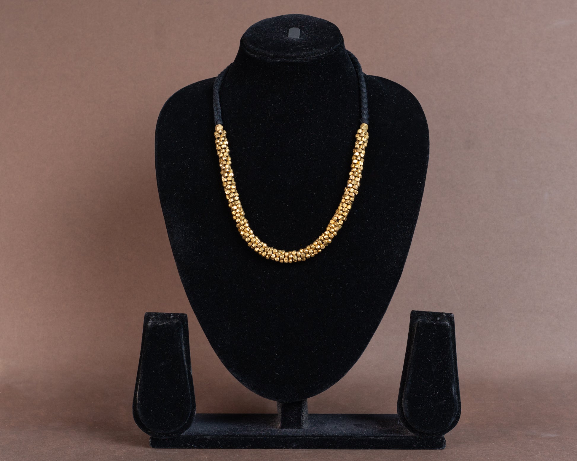 TAB00007 - vintage brass necklace by Tarana Accessories, handcrafted jewellery