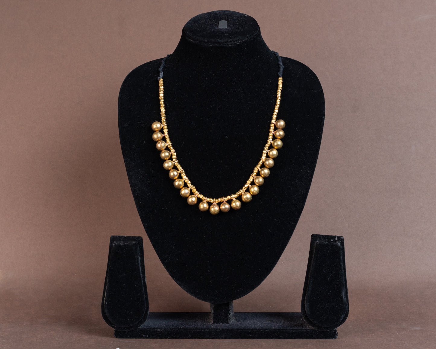 TAB00009 - vintage brass necklace by Tarana Accessories, handcrafted jewellery