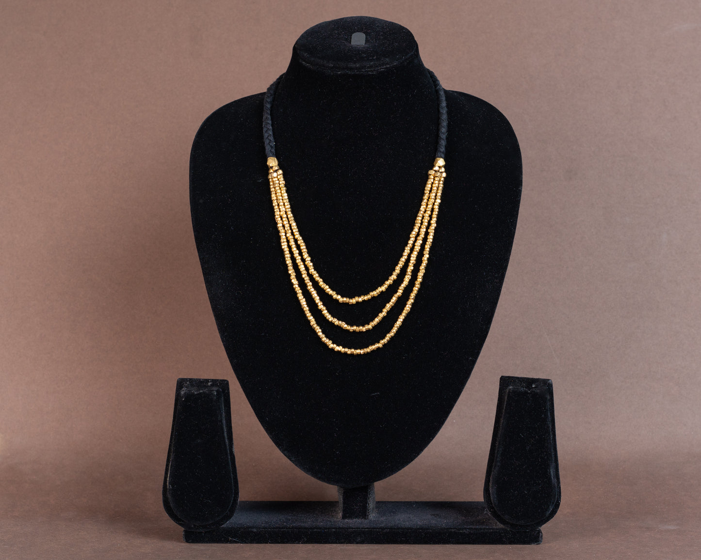TAB00010 - vintage brass necklace by Tarana Accessories, handcrafted jewellery
