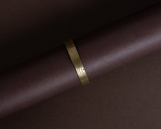 TAB00028 - vintage brass bracelet by Tarana Accessories, handcrafted jewellery