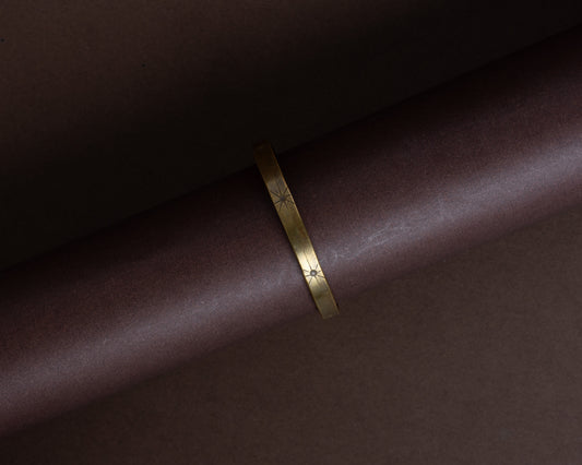 TAB00029 - vintage brass bracelet by Tarana Accessories, handcrafted jewellery