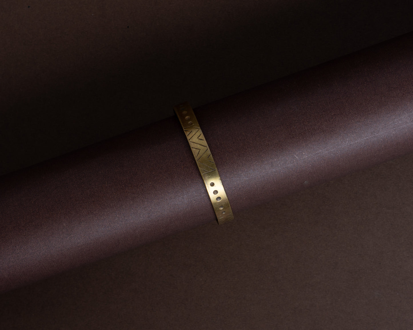 TAB00030 - vintage brass bracelet by Tarana Accessories, handcrafted jewellery