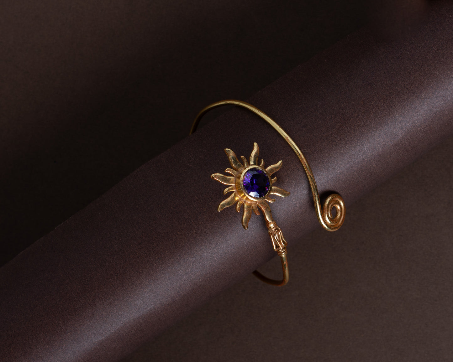 TAB00034 - vintage brass bracelet by Tarana Accessories, handcrafted jewellery