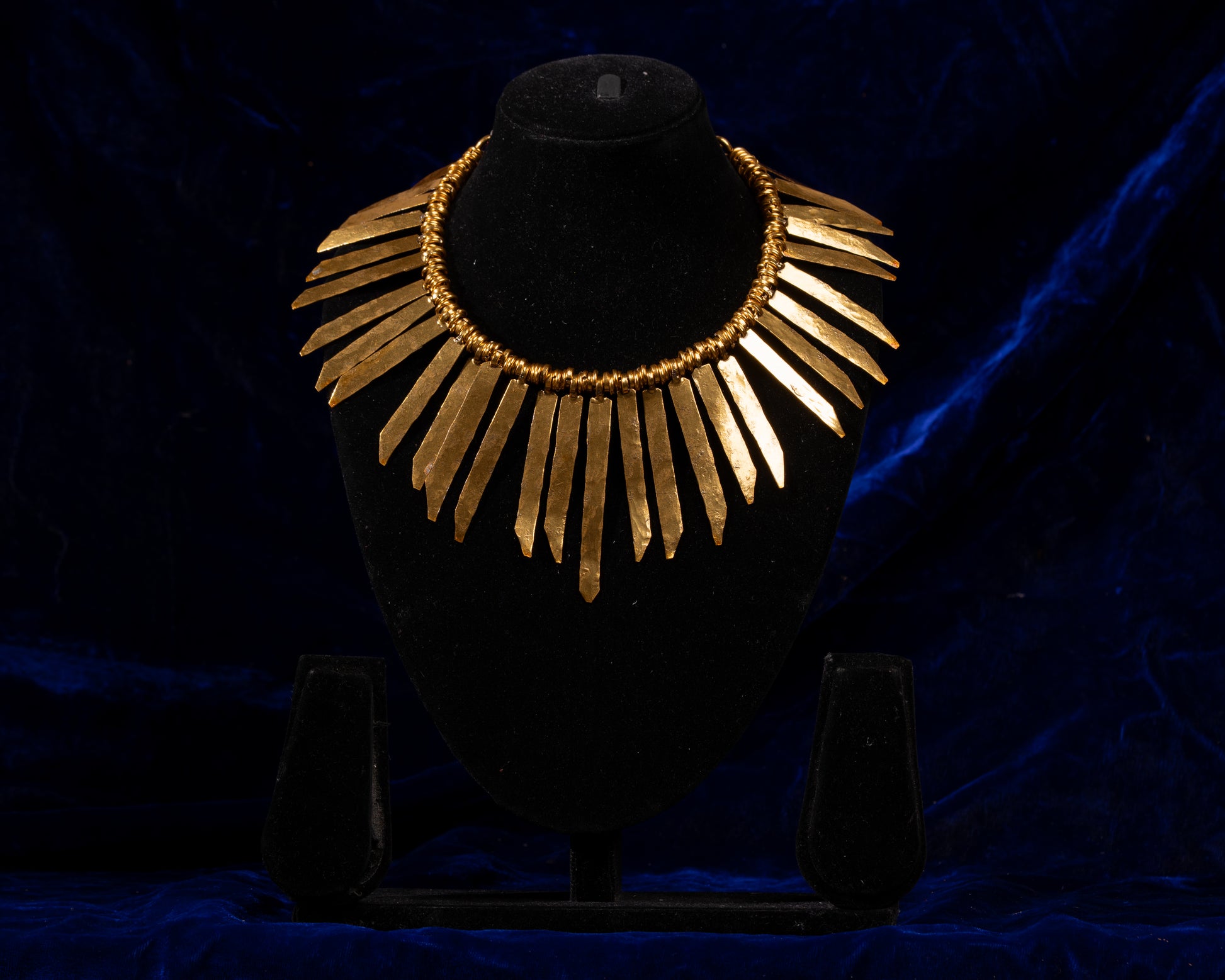 TAB00037 - vintage brass necklace by Tarana Accessories, handcrafted jewellery