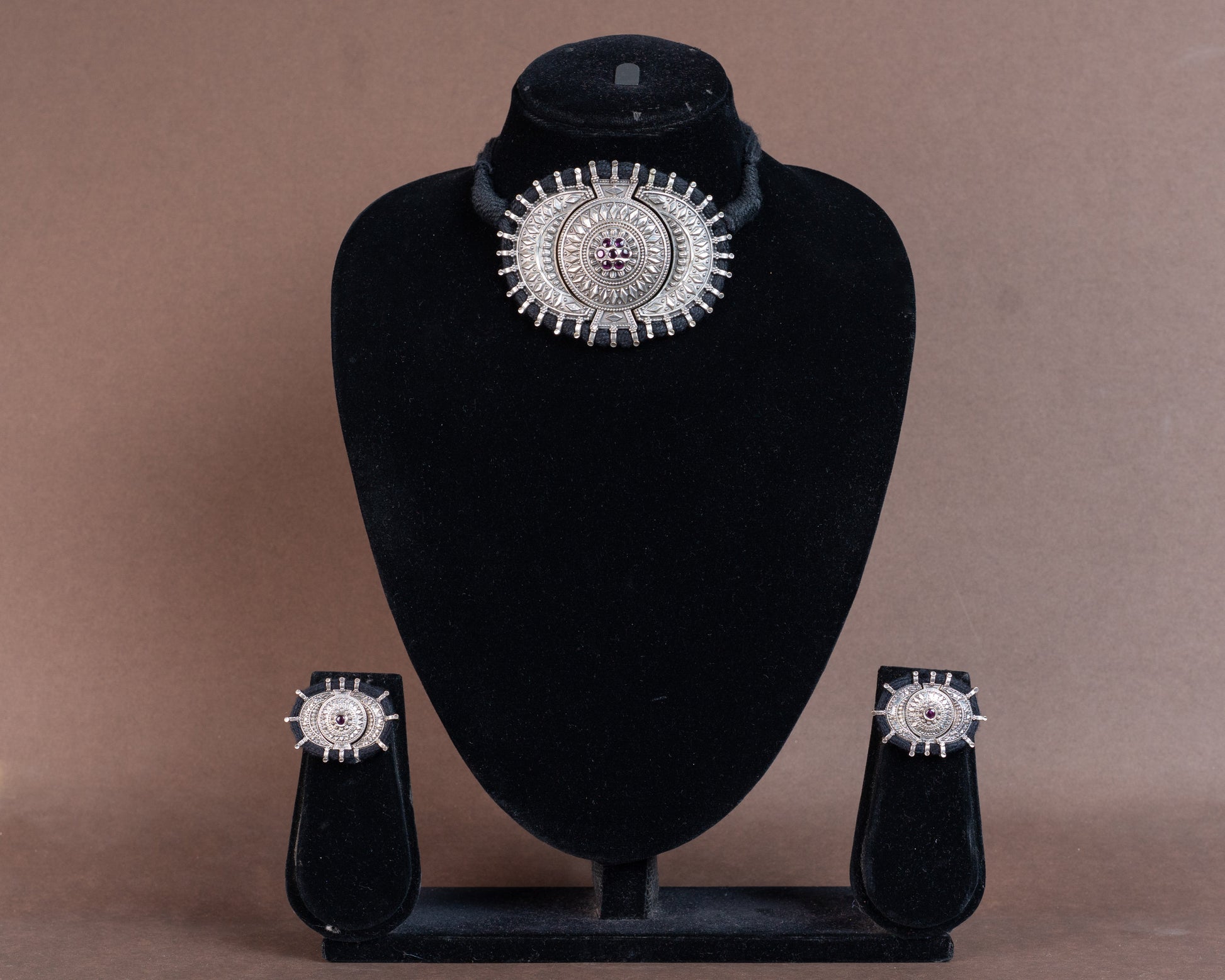 TAGS0001 - vintage german silver necklace by Tarana Accessories, handcrafted jewellery