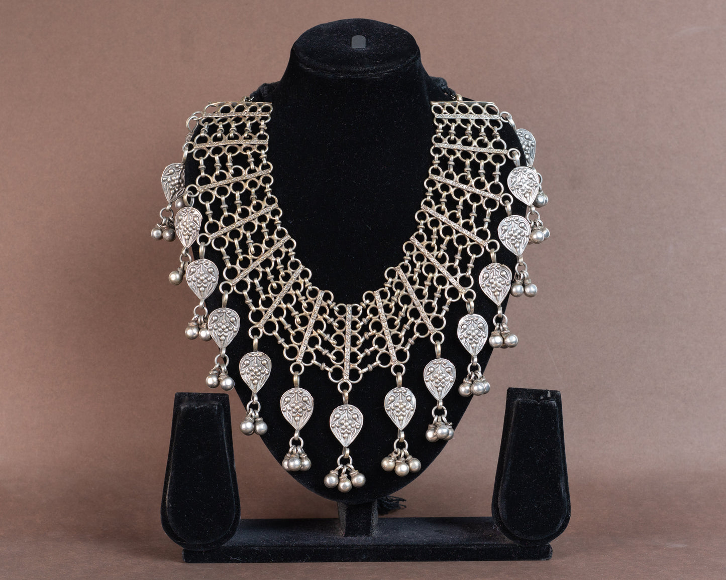 TAGS0004 - vintage german silver necklace by Tarana Accessories, handcrafted jewellery