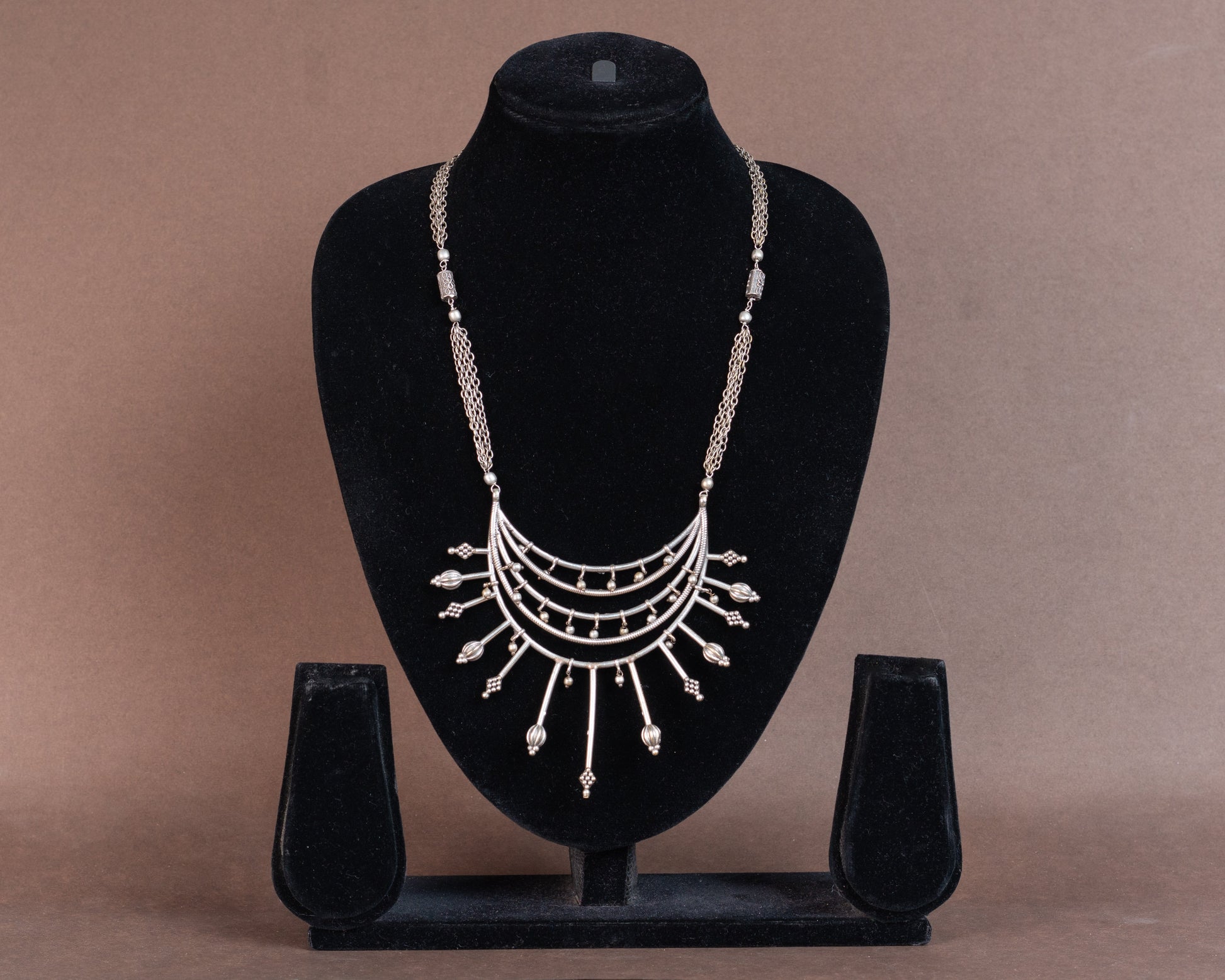 TAGS0005 - vintage german silver necklace by Tarana Accessories, handcrafted jewellery