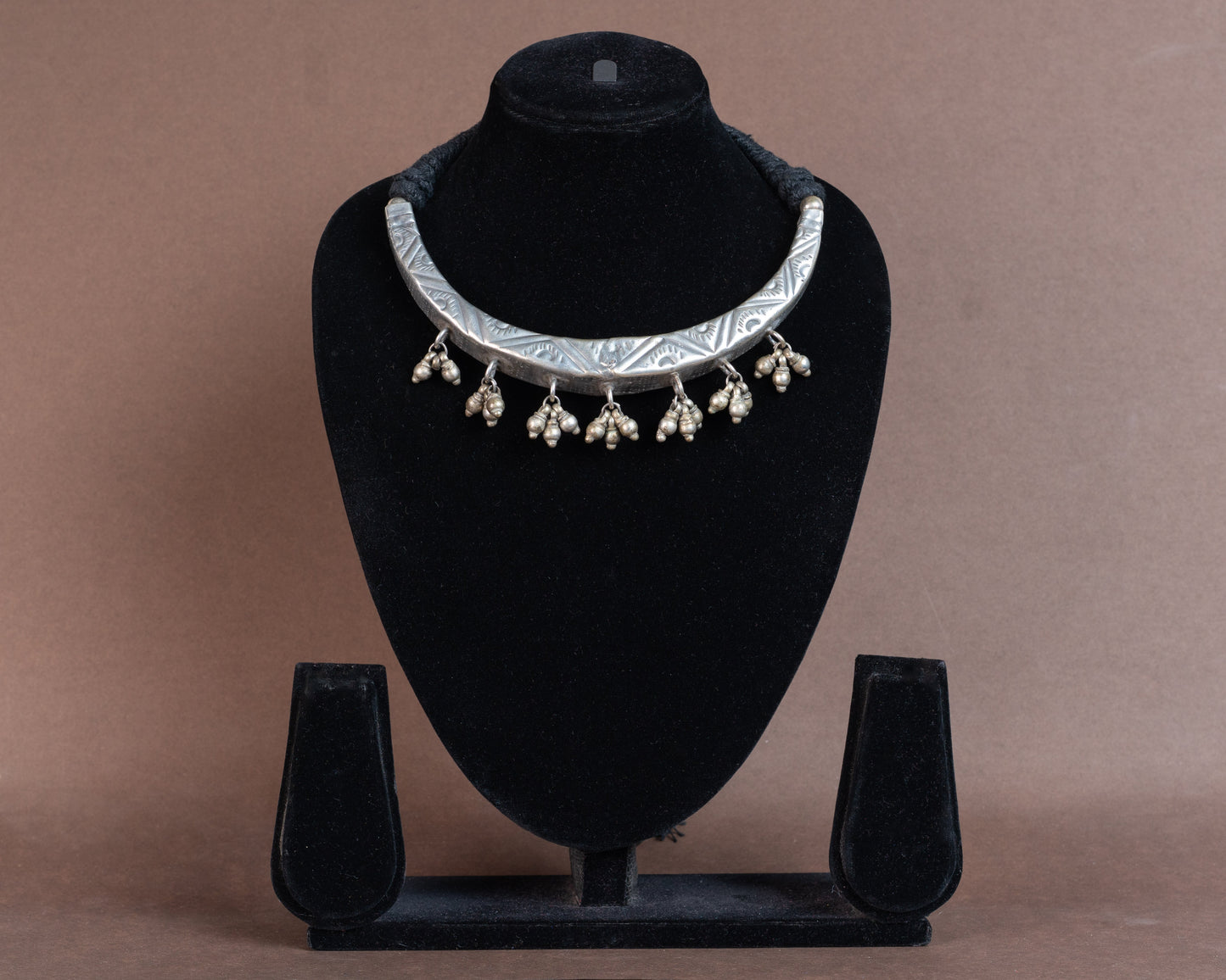 TAGS0007 - vintage german silver necklace by Tarana Accessories, handcrafted jewellery