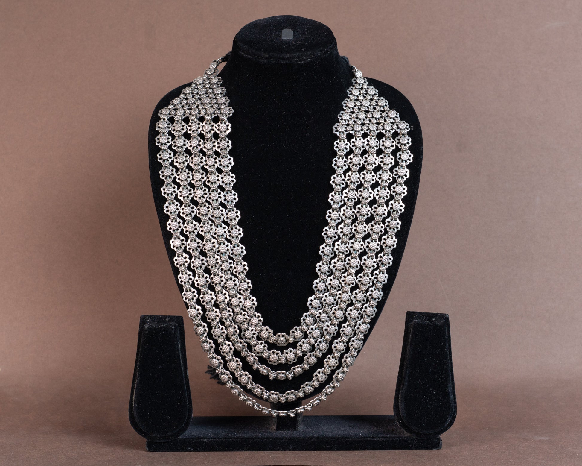 TAGS0008 - vintage german silver necklace by Tarana Accessories, handcrafted jewellery