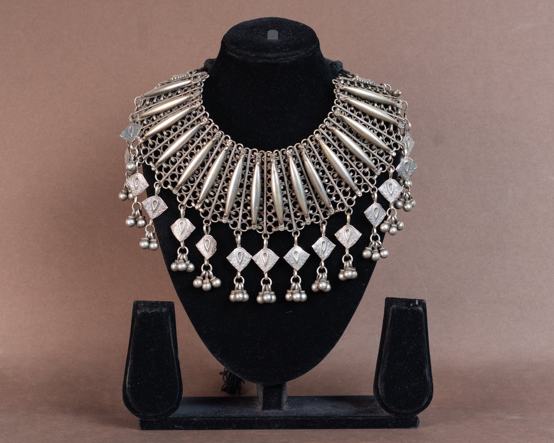 TAGS0011 - vintage german silver necklace by Tarana Accessories, handcrafted jewellery